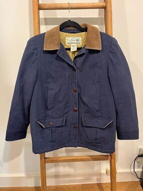 LL Bean Quilted Barn Coat